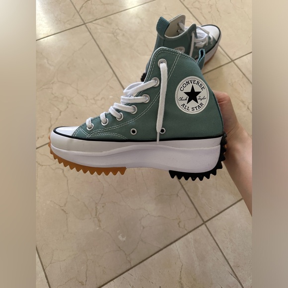Green Converse Run Star Hike (like new) - Picture 2 of 6